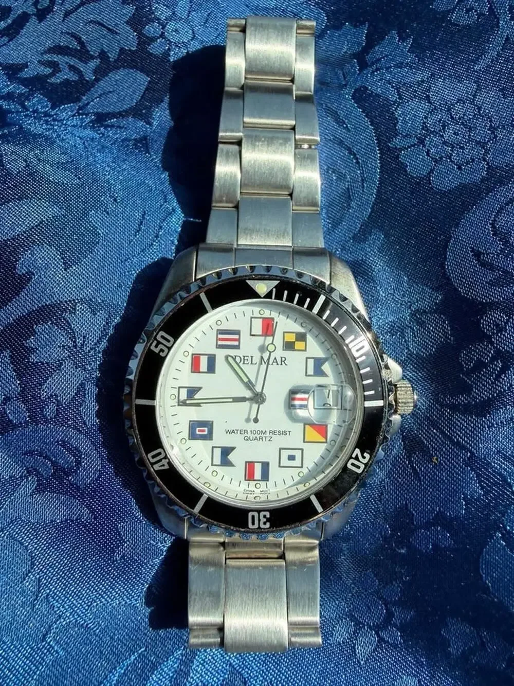 Del Mar Nautical Signal Flag Watch - Running (CCC70)